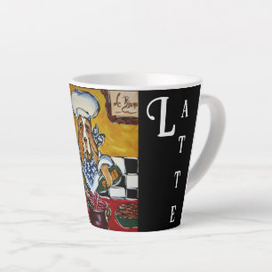 BASSET HOUND MILCHTASSE