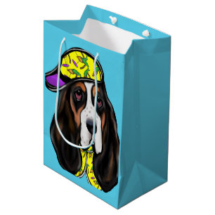 Basset Hound  Mittlere Geschenktüte