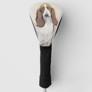 Basset Hound Painting - Niedliche Original Hunde K Golf Headcover