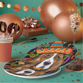 BASSET HOUND PAPPTELLER