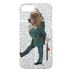 Basset Hound Policeman iPhone 8/7 Hülle