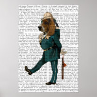 Basset Hound Policeman