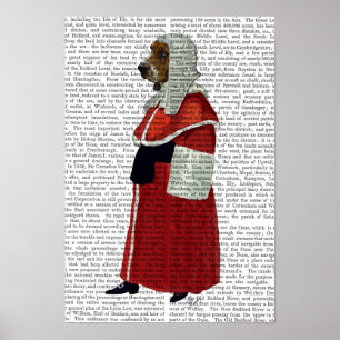 Basset Hound-Richter voll Poster
