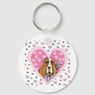 Basset Hound Schlüsselanhänger