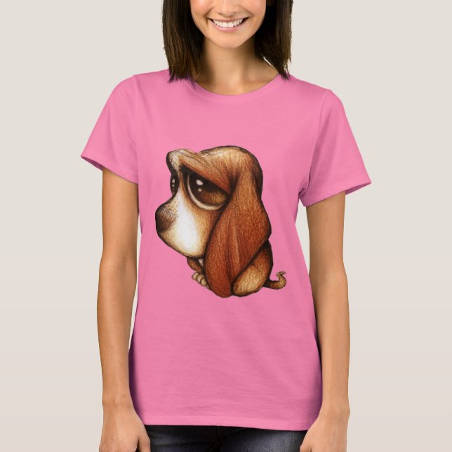 Basset Hound Shirt (Vorderseite)