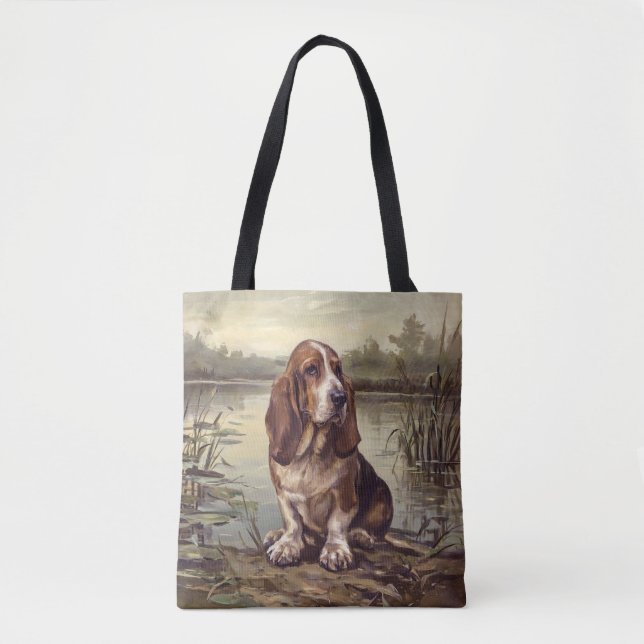 Basset Hound Tasche (Vorderseite)