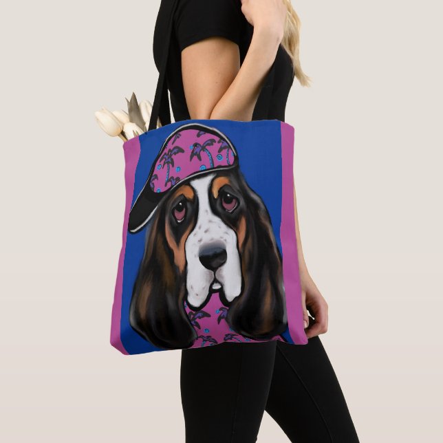 Basset Hound Tasche (Von Nahem)