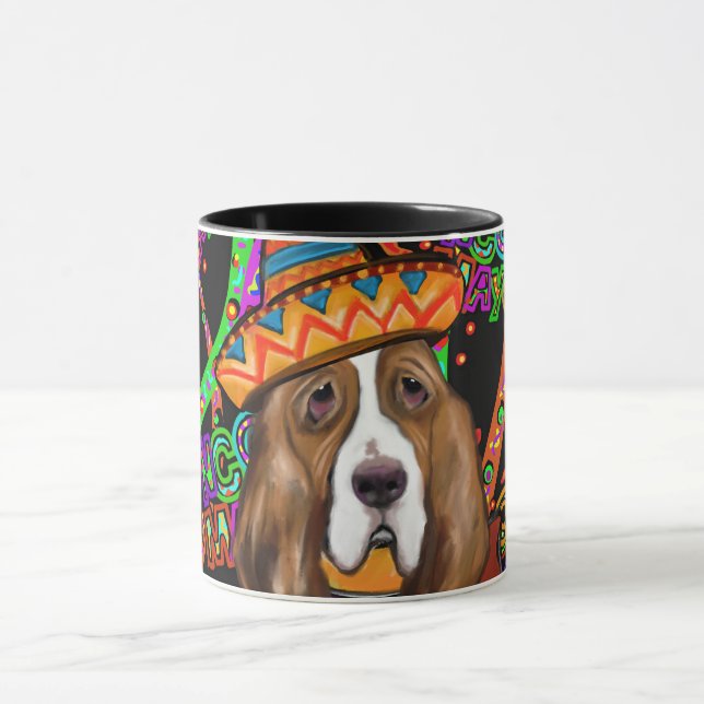 BASSET HOUND TASSE (Zentrum)