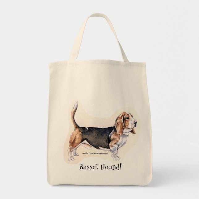 Basset Hound Tragetasche (Vorne)