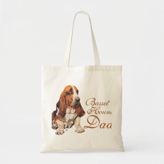 Basset Hound Vater Tragetasche (Vorne)