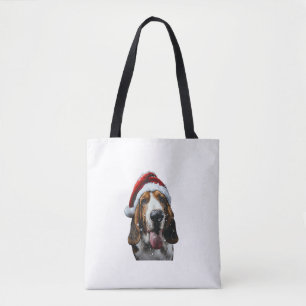 Basset Hound Weihnachten Tasche