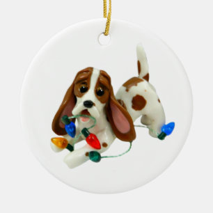 Basset Hound Weihnachtsschmuck