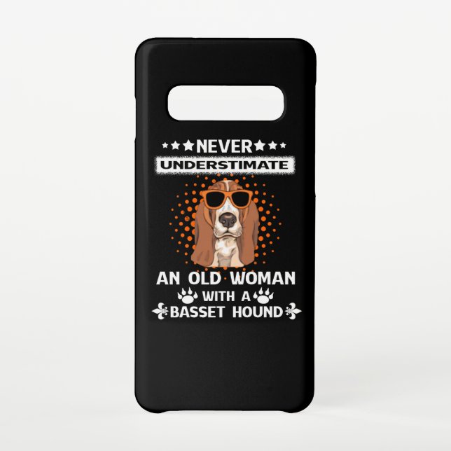 Basset Hund Lover | Keine Unterschätzung der alten Samsung Galaxy Hülle (Rückseite)