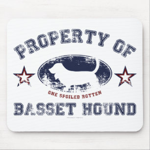 Basset-Jagdhund Mousepad