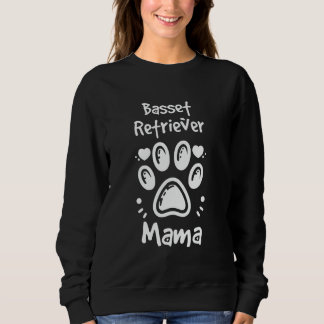 Basset Retriever Mama Basset Hound Golden Retrieve Sweatshirt