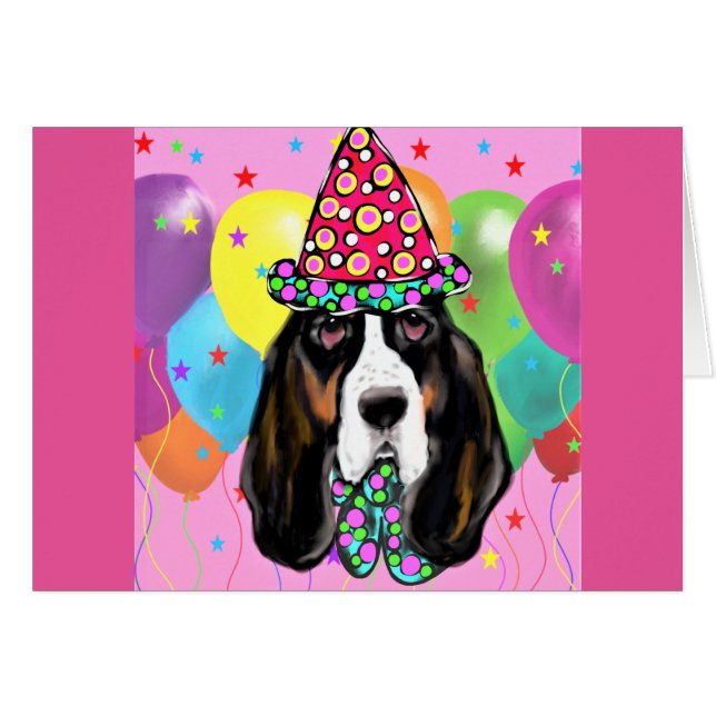 Bassett Hound (Vorderseite (Horizontal))