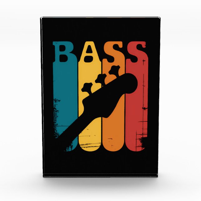 Bassgitarre Fotoblock (Vorderseite)