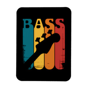 Bassgitarre Magnet