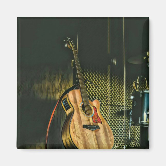 Bassgitarrist Magnet (Vorne)