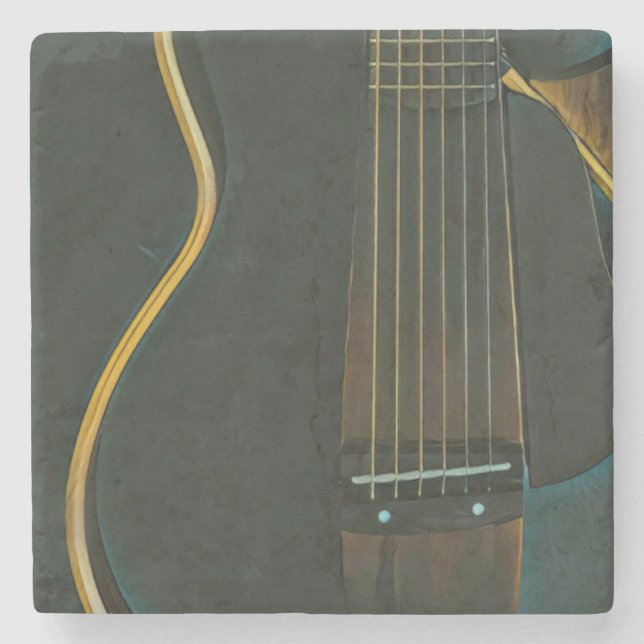 Bassgitarrist Steinuntersetzer (Vorderseite)