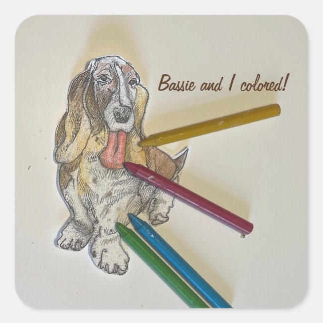 Bassie Stickers (Vorderseite)