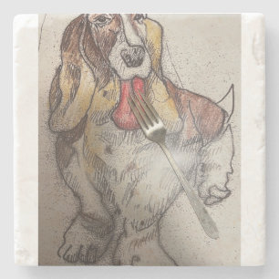 Bassie's Fork Steinuntersetzer