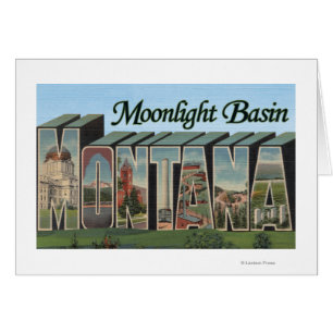 Bassin de clair de lune, Montana