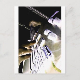 Bassist Postkarte