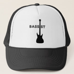 Bassist Silhouette Truckerkappe
