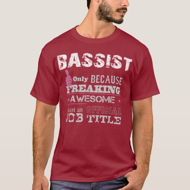 Bassist - T-Shirt (Vorderseite)
