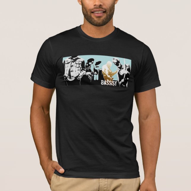 Bassist T-Shirt (Vorderseite)