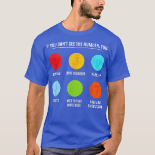 Bassistieraugentest, E-Bass Gitarrenspieler T-Shirt