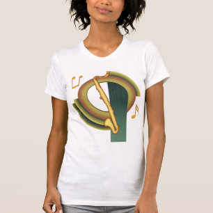 Bassklarinette-Deko T-Shirt