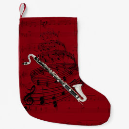 Bassklarinettemusik-Strumpf Kleiner Weihnachtsstrumpf