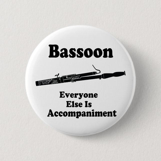 Basson Geschenk Button (Vorderseite)