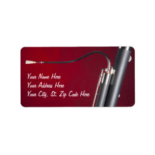 Bassoon Address Labels Adressaufkleber