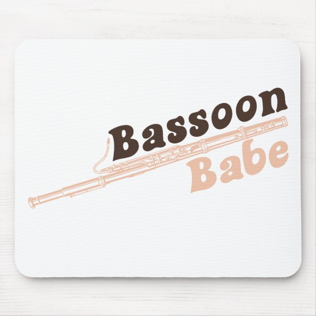 Bassoon Babe Mousepad (Vorne)