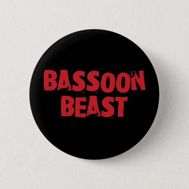 Bassoon Beast Button (Vorderseite)