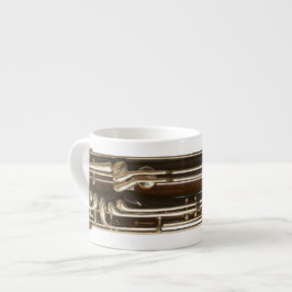 Bassoon befestigt Espresso Espressotasse