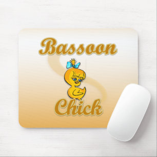 Bassoon Chick Mousepad