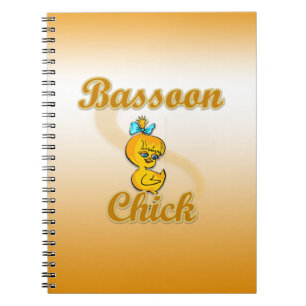 Bassoon Chick Notizblock