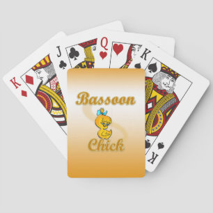 Bassoon chick spielkarten