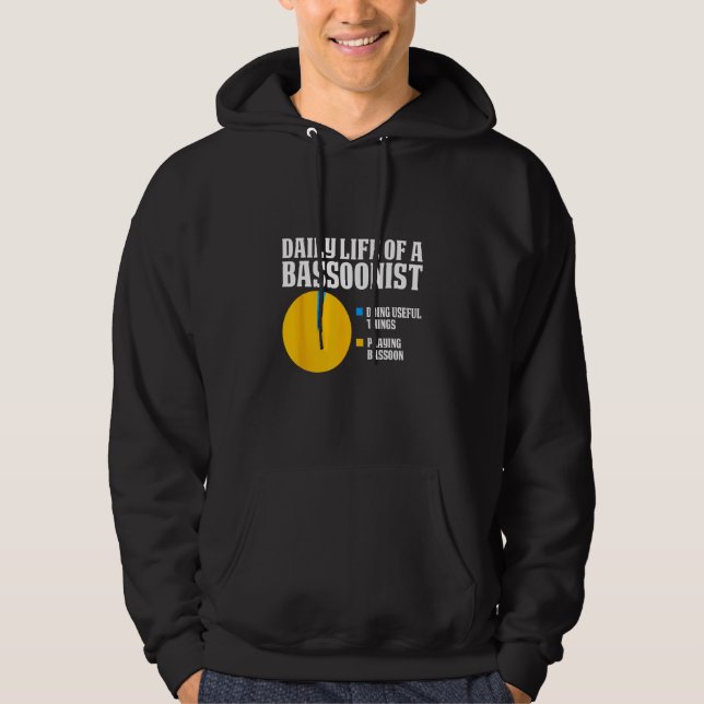 Bassoon Daily Life Of Bassoonist 1 Doing Things 2  Hoodie (Vorderseite)