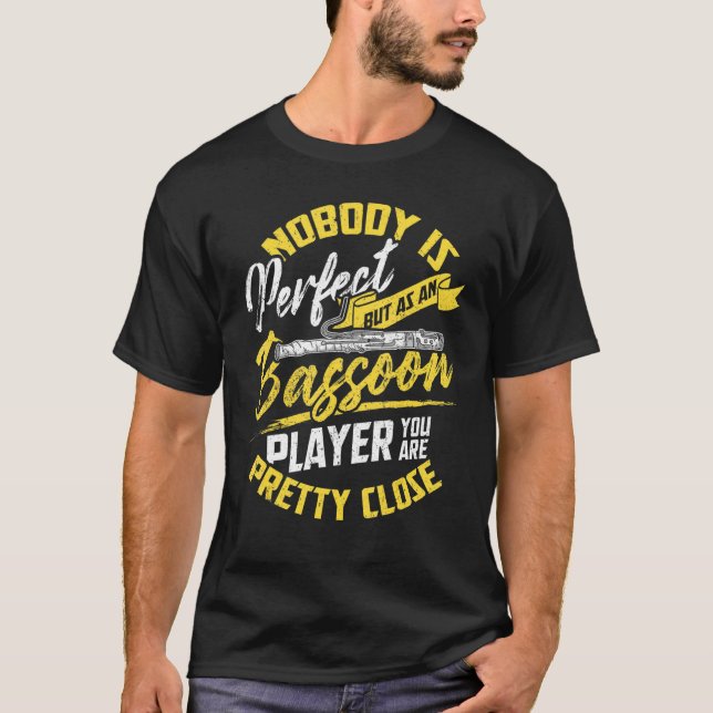 Bassoon for Men Women Wind Orchestra T-Shirt (Vorderseite)