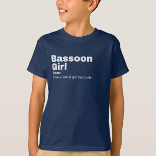 Bassoon Girl - Bassoon T-Shirt