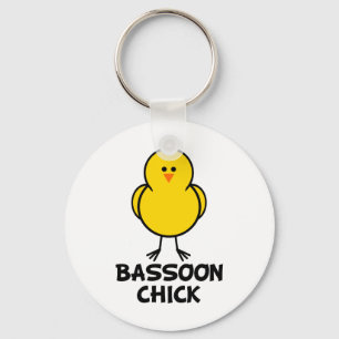 Bassoon-Küken Schlüsselanhänger