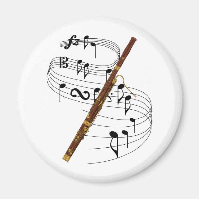 Bassoon Magnet (Vorne)