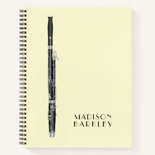 Bassoon Music Teacher Notizbuch