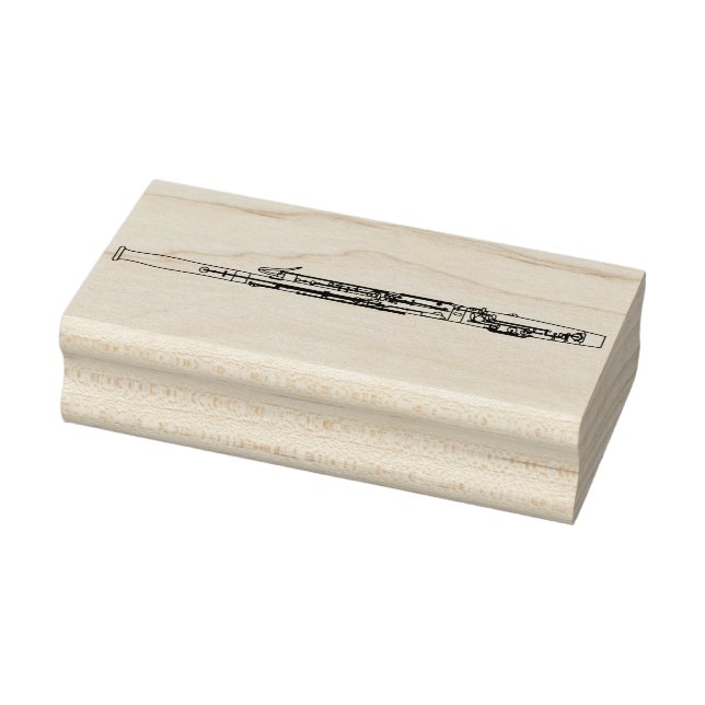 Bassoon Musician Music Teacher Woodwind Gummistempel (Stempel)