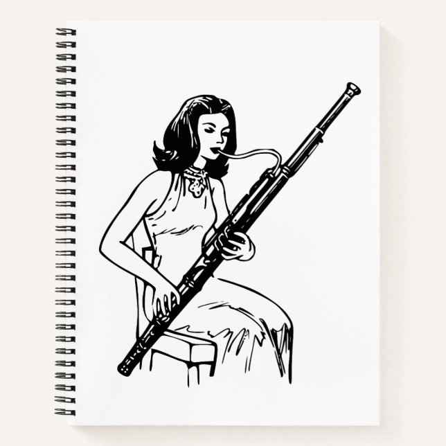Bassoon Notizbuch (Vorderseite)